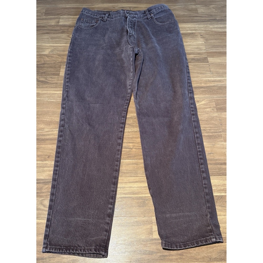 Genetic Jeans by Charlie Cooper Mens 36 Straight Leg Brown Denim Pants